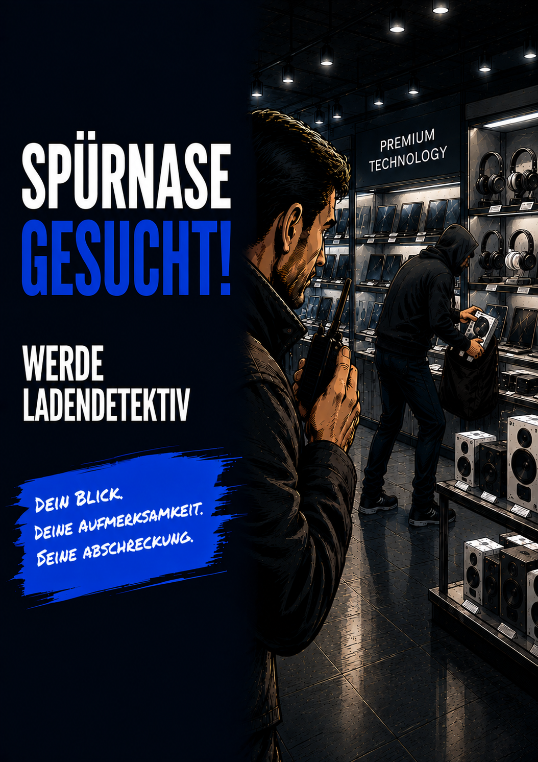 Spürnase gesucht - Werde Ladendetektiv